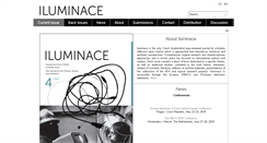 Desktop Screenshot of iluminace.cz